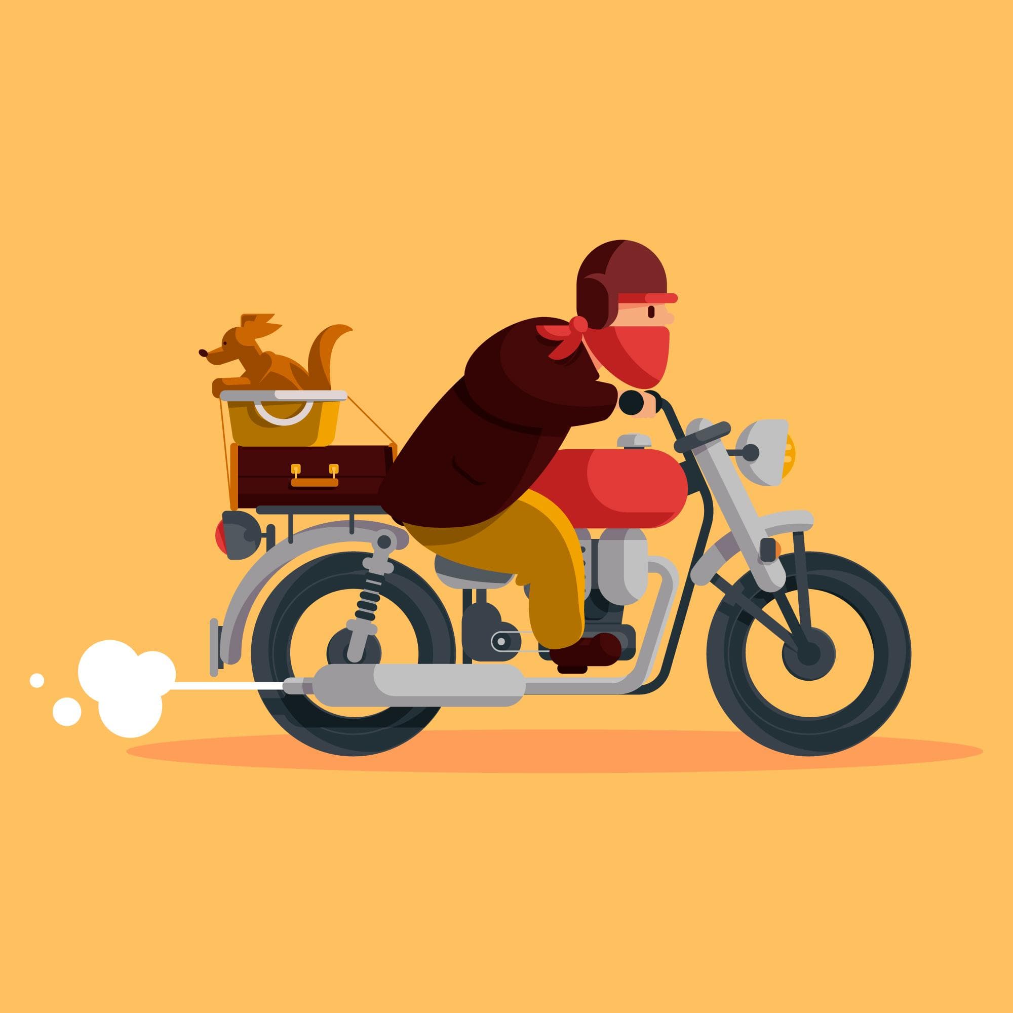 Diseño de blog de viajes y plataforma digital para motoviajeros